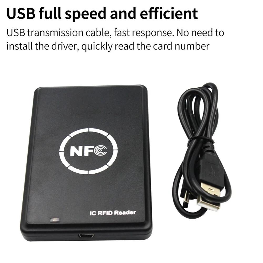 RFID  Keyfob NFC Ʈ ī  , 13.56MHz ID T5577 ȣȭ α׷, USB UID S50 ± 